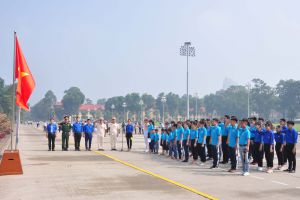 Tuổi trẻ huyện Sóc Sơn báo công dâng Bác
