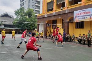 Tổ chức giao lưu thể thao chào mừng thành công Đại hội đại biểu Đảng bộ Trung đoàn 375 lần thứ XVII nhiệm kỳ 2020 - 2025