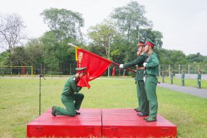Đoàn 285 tổ chức Lễ tuyên thệ chiến sỹ mới