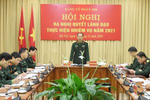 Đảng ủy Đoàn 969 ra Nghị quyết lãnh đạo thực hiện nhiệm vụ năm 2021