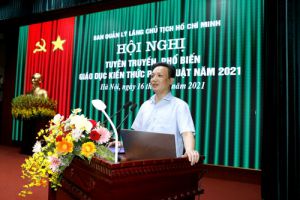 Tuyên truyền, phổ biến về bầu cử đại biểu Quốc hội khóa XV và đại biểu Hội đồng nhân dân các cấp nhiệm kỳ 2021 - 2026