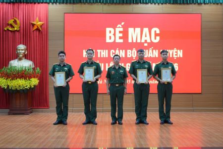 ĐOÀN 275 TỔ CHỨC HỘI THI CÁN BỘ HUẤN LUYỆN ĐIỀU LỆNH GIỎI NĂM 2026