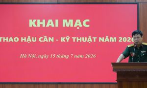 Đoàn 195 tổ chức thành công  Hội thao Hậu cần - Kỹ thuật năm 2026