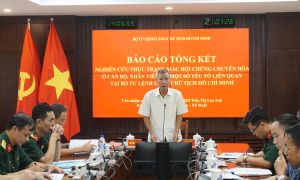 Bộ Tư lệnh Lăng Chủ tịch Hồ Chí Minh nghiệm thu nhiệm vụ khoa học và công nghệ cấp cơ sở