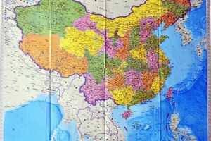 Trung Quốc phát hành bản đồ khổ dọc để 